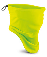 Softshell sports tech neck warmer — Fluorescent Yellow