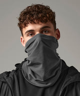 Softshell sports tech neck warmer — lifestyle