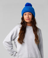 Toasty patch beanie — lifestyle