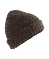 Stonefell beanie — Dark Brown Marl