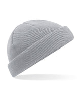 Recycled mini fisherman beanie — Light Grey