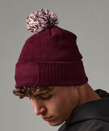 Snowstar® patch beanie — lifestyle