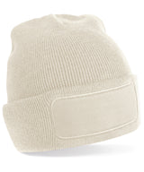 Original patch beanie — Almond