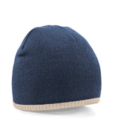 Two-tone pull-on beanie — lifestyle