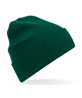 Organic cotton original cuffed beanie — Bottle Green