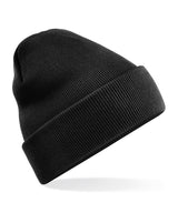 Recycled original cuffed beanie — Black