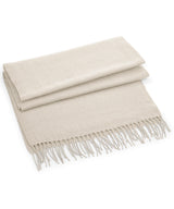 Classic woven scarf — Almond