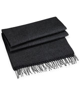 Classic woven scarf — Charcoal