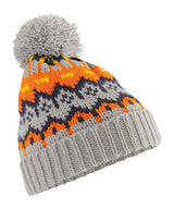 Retro ski beanie — Glacier Grey