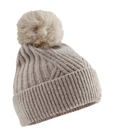Snow luxe beanie — Natural Stone