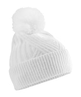 Snow luxe beanie — White