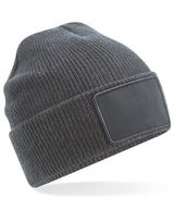 Removable patch Thinsulate™ beanie — Graphite Grey