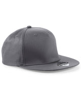 5-panel snapback rapper cap — Graphite Grey
