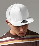 5-panel snapback rapper cap — lifestyle