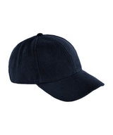 Wool blend cap — Navy