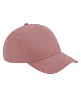 Organic cotton 5-panel cap — Rose Pink