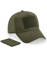 Removable patch 5-panel cap — Military Green