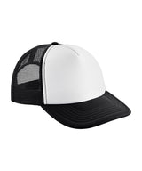 Vintage snapback trucker — Black/White