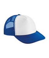 Vintage snapback trucker — Bright Royal/White