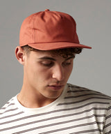 Organic cotton unstructured 5-panel cap — lifestyle
