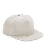 Organic cotton unstructured 5-panel cap — Sand