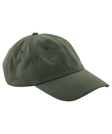 Low-profile 6-panel dad cap — Olive Green