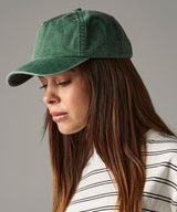 Relaxed 5-panel vintage cap — lifestyle