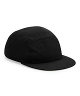 Outdoor 5-panel camper cap — Black