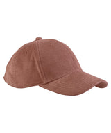 EarthAware® organic cord baseball cap — Redwood