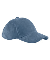 EarthAware® organic cord baseball cap — Slate Blue