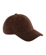Corduroy dad cap — Brown