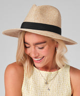 Straw fedora — lifestyle