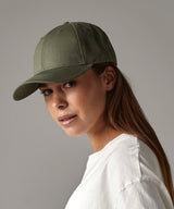 EarthAware® organic cotton canvas 6-panel cap — lifestyle