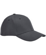 EarthAware® organic cotton stretch-fit cap — Graphite Grey