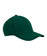EarthAware® classic organic cotton 6-panel cap — Bottle Green