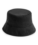 Organic cotton bucket hat — Black