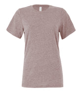 Women's relaxed Jersey short sleeve tee — Heather Pink Gravel