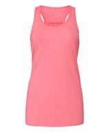 Flowy racerback tank top — Neon Pink