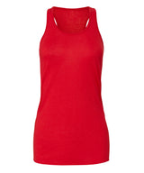 Flowy racerback tank top — Red