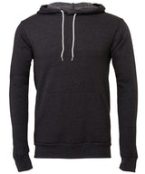 Unisex polycotton fleece pullover hoodie — Dark Grey Heather