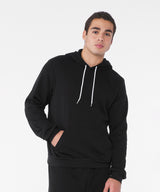 Unisex polycotton fleece pullover hoodie — lifestyle