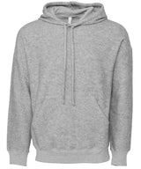 Unisex sueded fleece pullover hoodie — lifestyle