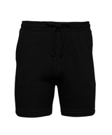 Unisex sponge fleece sweatshorts — Black