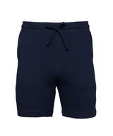 Unisex sponge fleece sweatshorts — Navy