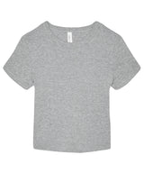 Women’s micro rib baby t-shirt — Athletic Heather