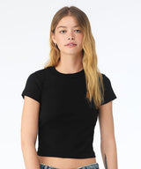 Women’s micro rib baby t-shirt — lifestyle