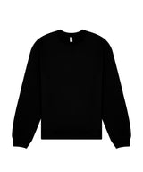 Unisex crew neck heavy sweatshirt — Black