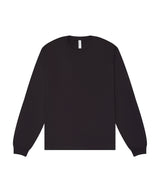 Unisex heavy boxy long sleeve tee — Dark Grey