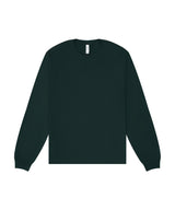 Unisex heavy boxy long sleeve tee — Forest