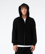 Unisex heavy full-zip hoodie — lifestyle